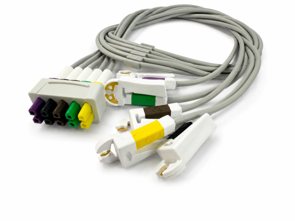 GE 416467-004 – Multi-Link ECG Leadwire Set C2-C6 IEC 74 cm