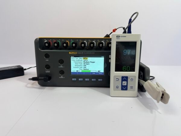 Covidien Nellcor PM10N – tragbares Pulsoximeter mit Fingerclip-Sensor