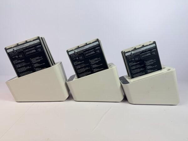 Fujifilm DR-ID 600 Ladegerät 125N100052 + 8 Akkus 125N100050 – Komplettpaket