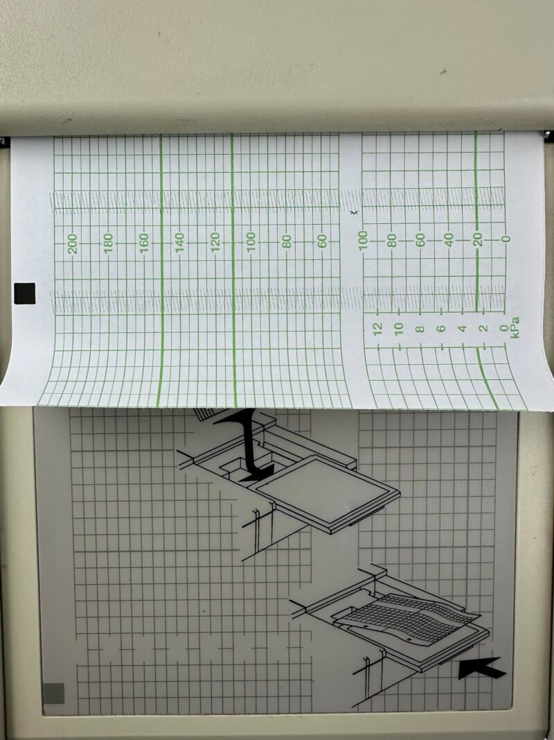 Hewlett-Packard Series 50 IP M1353A Fetalmonitor mit US- und TOCO-Sensor