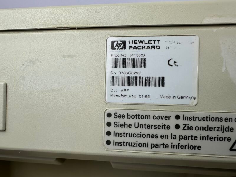 Hewlett-Packard Series 50 IP M1353A Fetalmonitor mit US- und TOCO-Sensor
