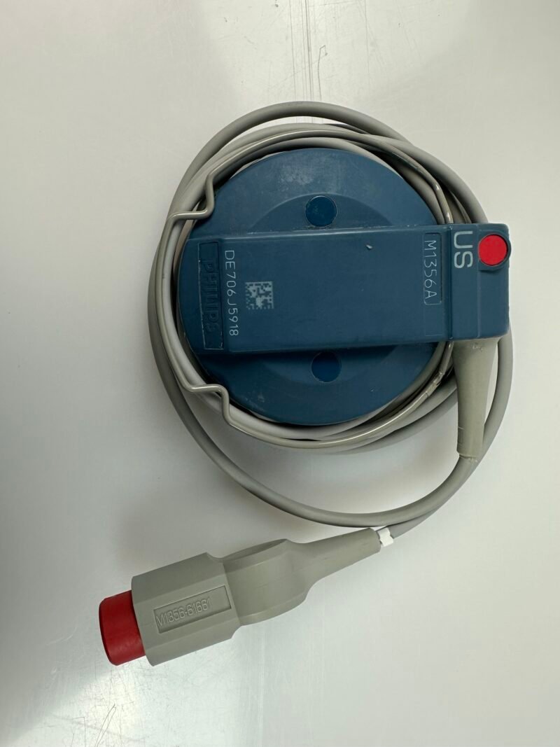 Philips M1356A US-Ultraschalltransducer mit Anschlusskabel