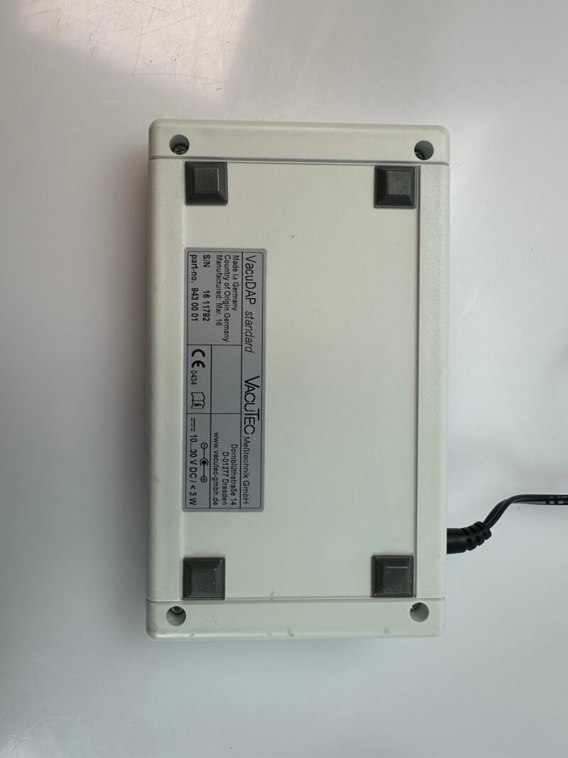 VacuTec VacuDAP standard 943 00 01 Dosisflächenprodukt-Messsystem mit Messkammer 158 00 15