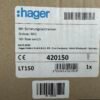 Hager LT150 34172.6000 NH-Sicherungslasttrenner NH1 250 A für Montageplatte