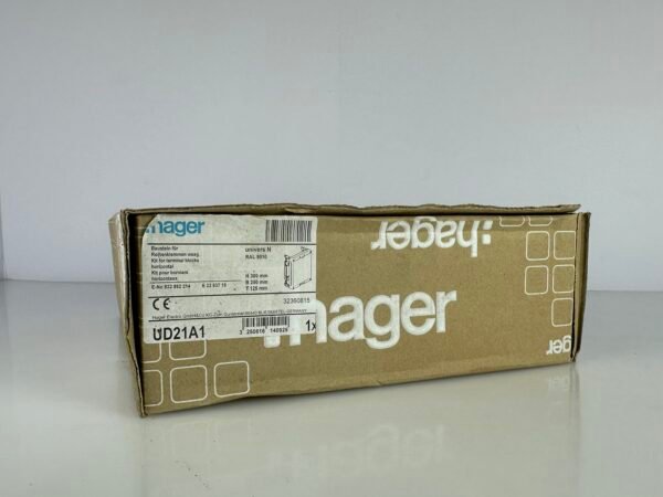 Hager UD21A1 Baustein für Reihenklemmen waagerecht univers N 300 × 250 mm