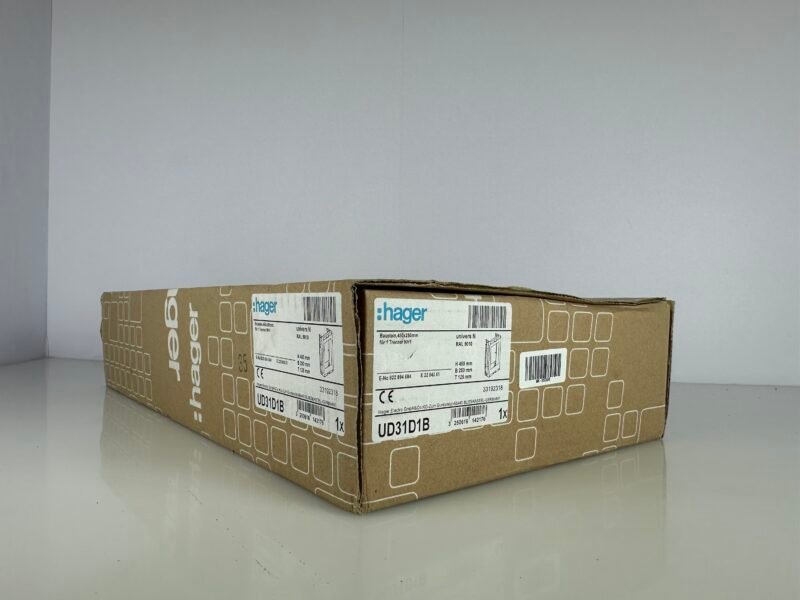 Hager UD31D1B Baustein univers N für 1 NH1-Trenner 450 × 250 mm
