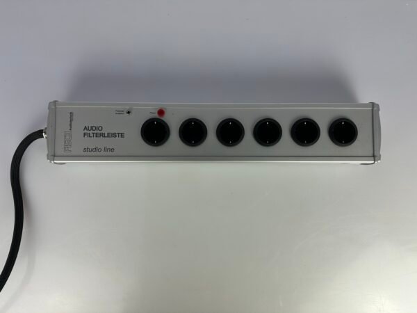 FISCH Audiotechnik AFL-SL Studio Line Audio-Filterleiste 6-fach mit Überspannungsschutz