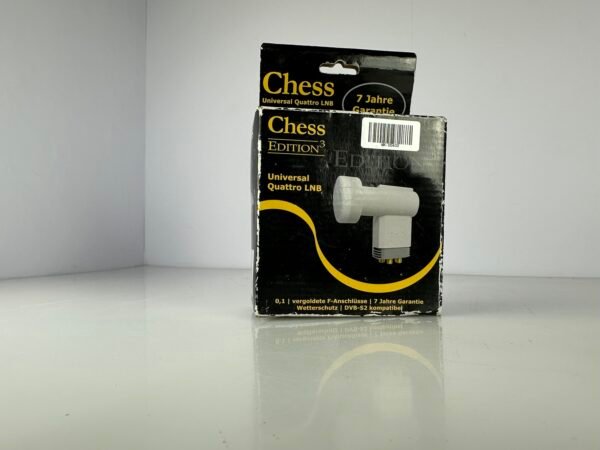 Chess Edition³ Universal Quattro LNB 0,1 dB SAT-LNB 4 Ausgänge für Multischalter – Neu
