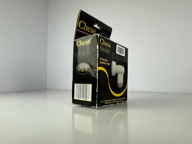 Chess Edition³ Universal Quattro LNB 0,1 dB SAT-LNB 4 Ausgänge für Multischalter – Neu