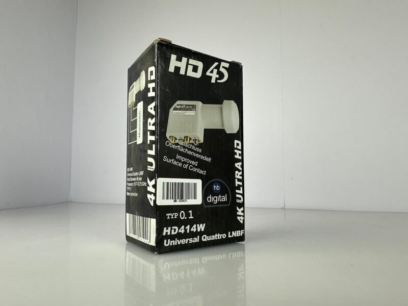 HB-DIGITAL HD414W Universal Quattro LNBF 40 mm für Multischalter