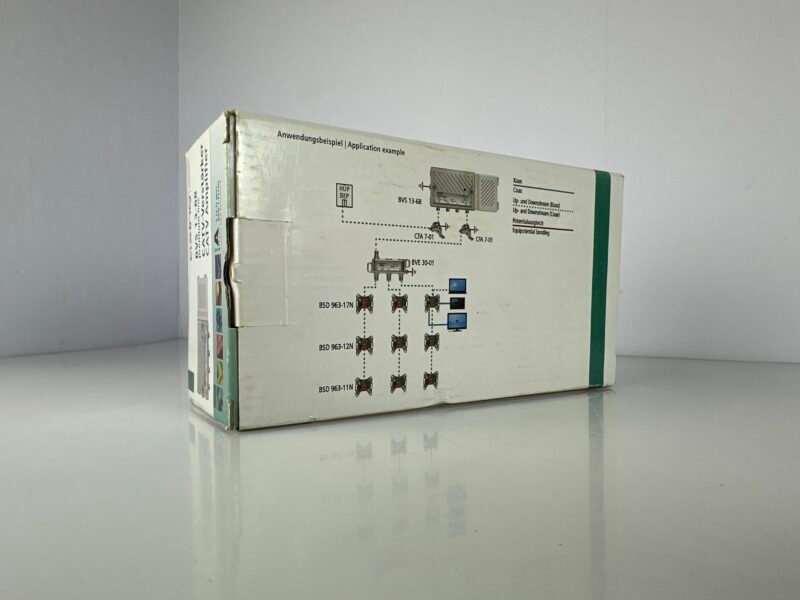 Axing BVS 13-68 premium-line CATV-Hausanschlussverstärker 30 dB mit Rückkanal