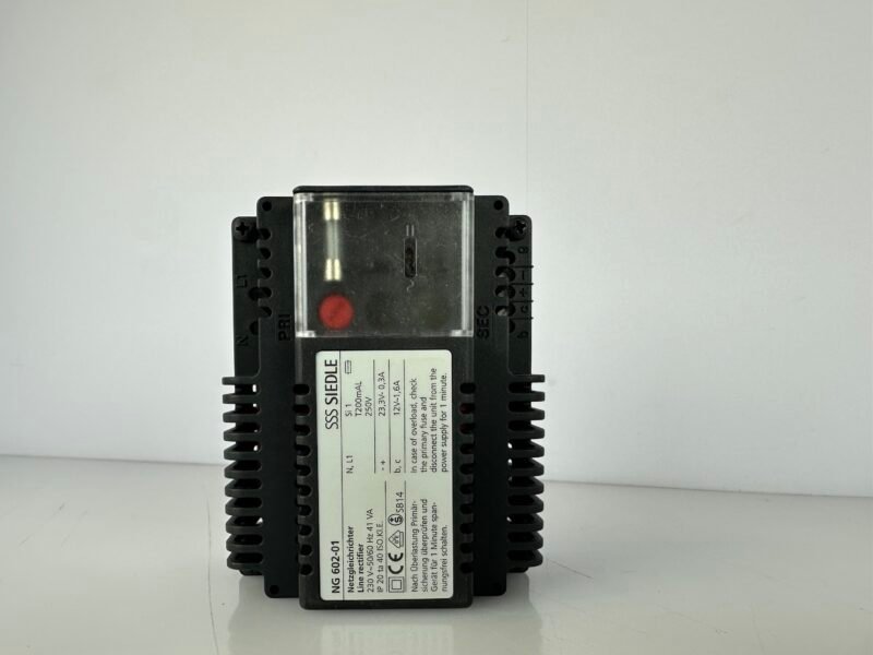 SSS Siedle NG 602-01 Netzgleichrichter 230 V / 23,3 V DC / 12 V AC