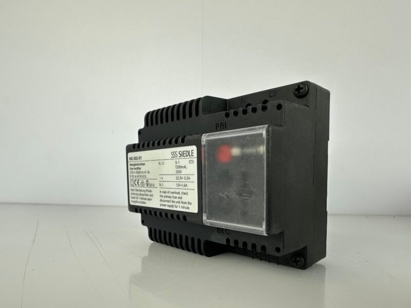 SSS Siedle NG 602-01 Netzgleichrichter 230 V / 23,3 V DC / 12 V AC